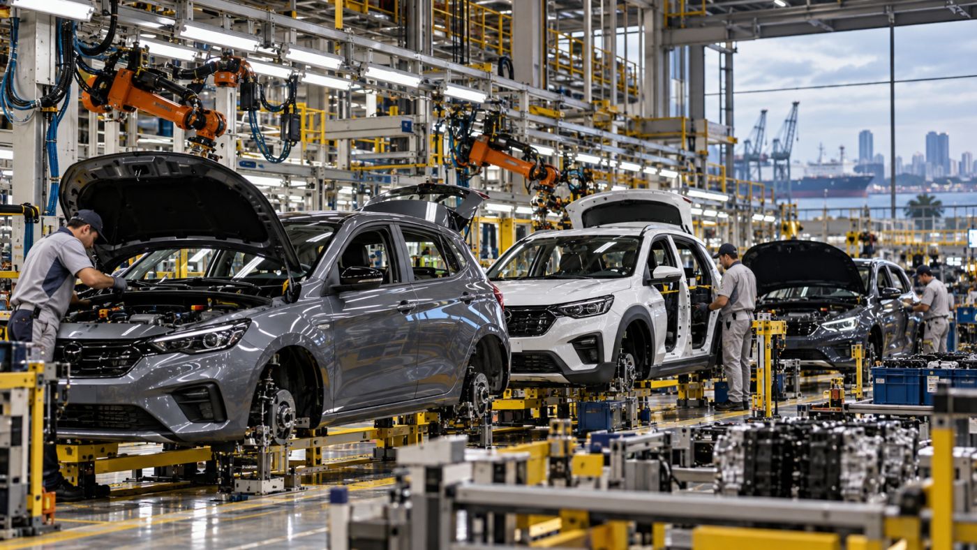Fábricas argentinas da Stellantis produzem modelos importantes para o mercado brasileiro, como Peugeot 208, Peugeot 2008 e