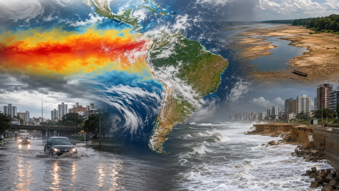 Aquecimento das águas do Oceano Pacífico pode fortalecer o El Niño e aumentar o risco de chuvas extremas, secas e ondas de calor no Brasil.