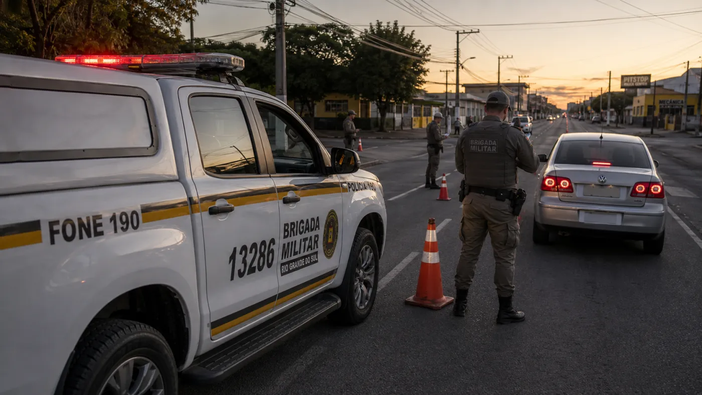 Brigada Militar realizou prisões e recuperou veículos e objetos furtados em diferentes regiões gaúchas nesta segunda-feira (31).