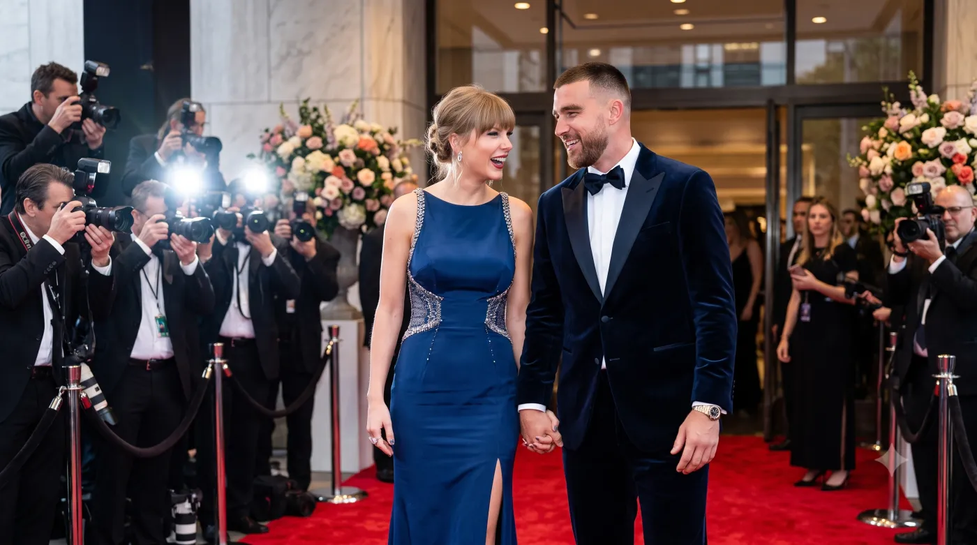 Taylor Swift e Travis Kelce se casam em cerimônia reservada e repleta de celebridades em Nova York