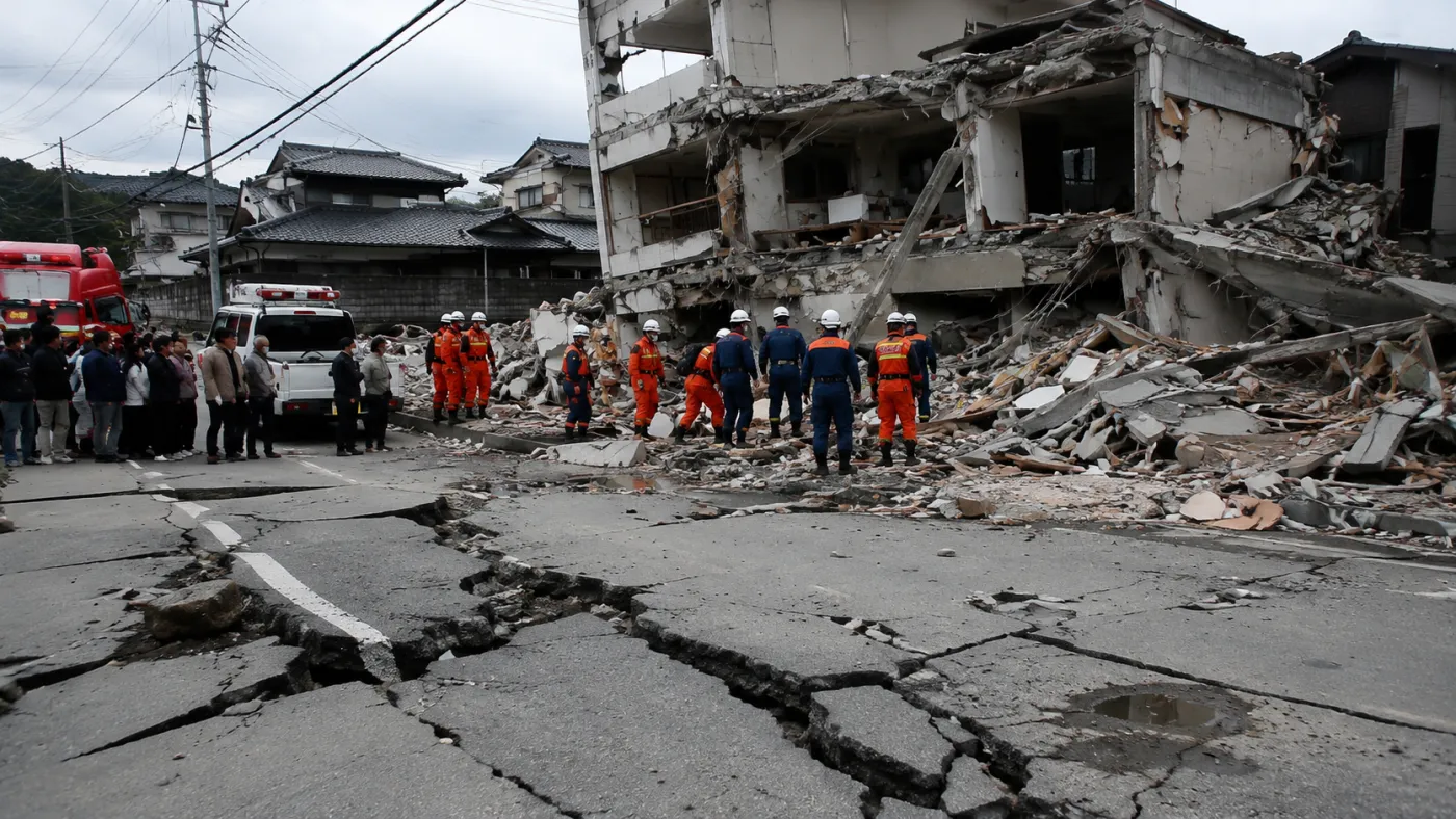 Terremoto de magnitude 7,1 atinge o Japão