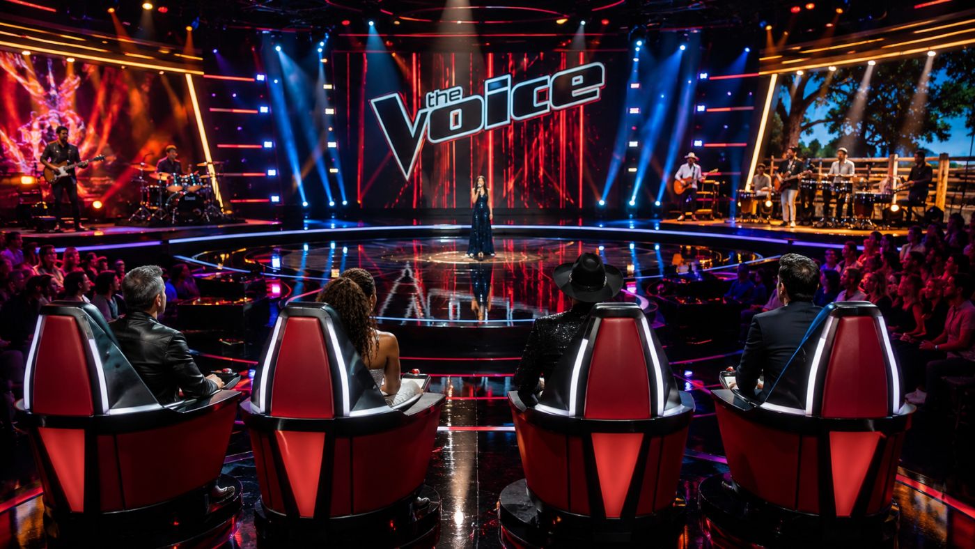 Nova temporada do The Voice Brasil terá mudanças importantes na bancada de técnicos.