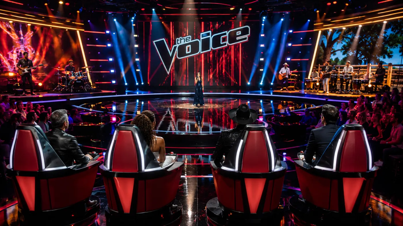 Nova temporada do The Voice Brasil terá mudanças importantes na bancada de técnicos.