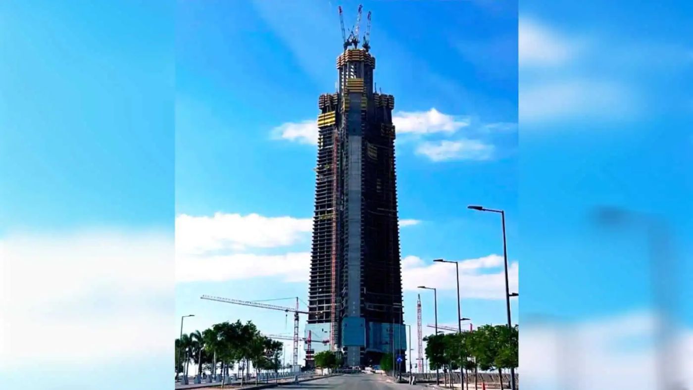 Jeddah Tower reaches 430m. Foto: X/@Alwaleed_Talal
