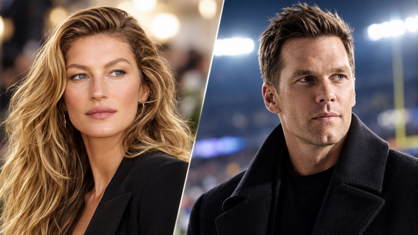 Gisele Bündchen e Tom Brady foram casados por 13 anos; nova biografia do ex-jogador apresenta relatos sobre os bastidores