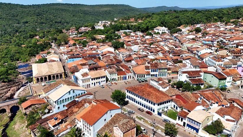 Lençóis, na Bahia, preserva ruas de pedra e casarões construídos durante o período em que a cidade se tornou um dos grandes