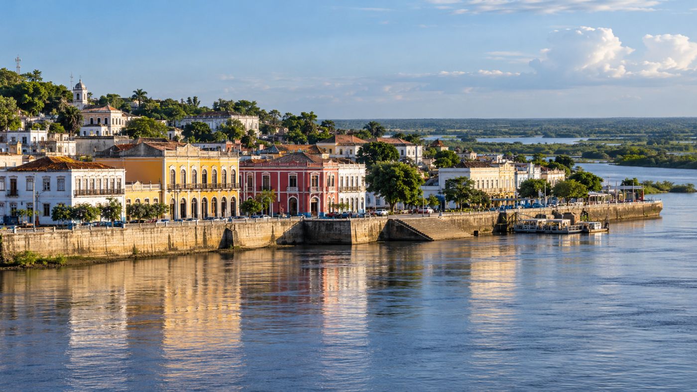 Corumbá, em Mato Grosso do Sul, preserva seu casario histórico às margens do Rio Paraguai e é considerada uma das